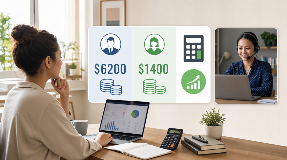 Virtual Assistant Cost Calculator: What You'll Actually Pay